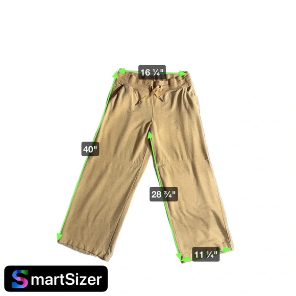 Athleta Balance Pants Draw String Wide Leg Sweatpants Size Large - Picture 2 of 9